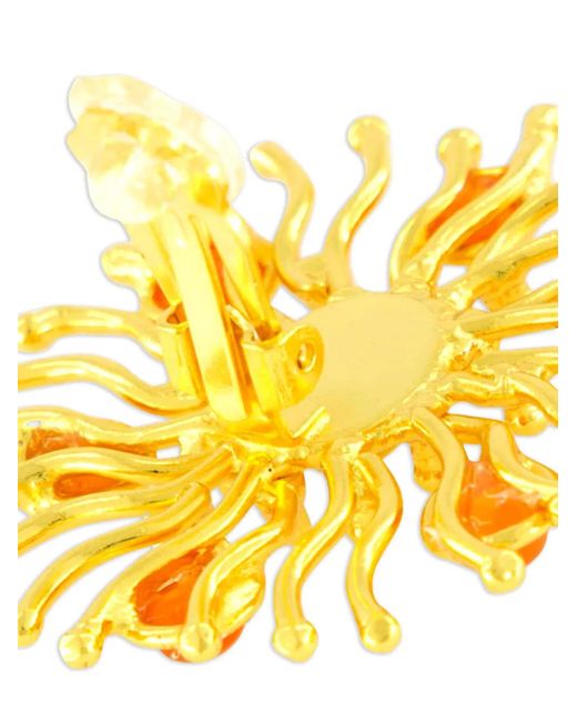Orecchini Sunshine Con Corniola di Sylvia Toledano in Metallic