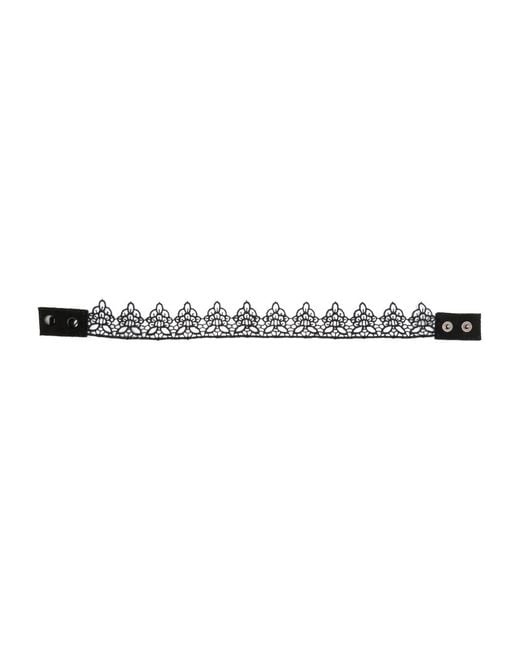 Manokhi White Lace Choker Necklace
