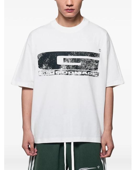GODMADE White Logo-Print T-Shirt for men