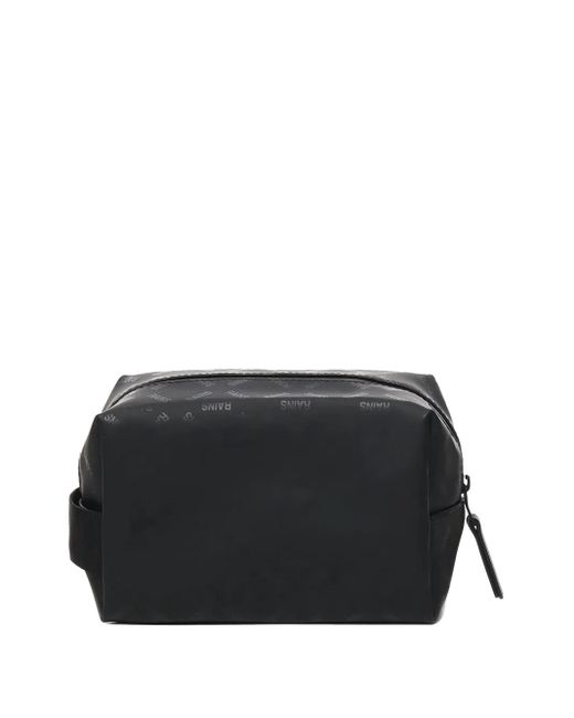 Trousse Da Bagno Con Stampa di Rains in Black da Uomo