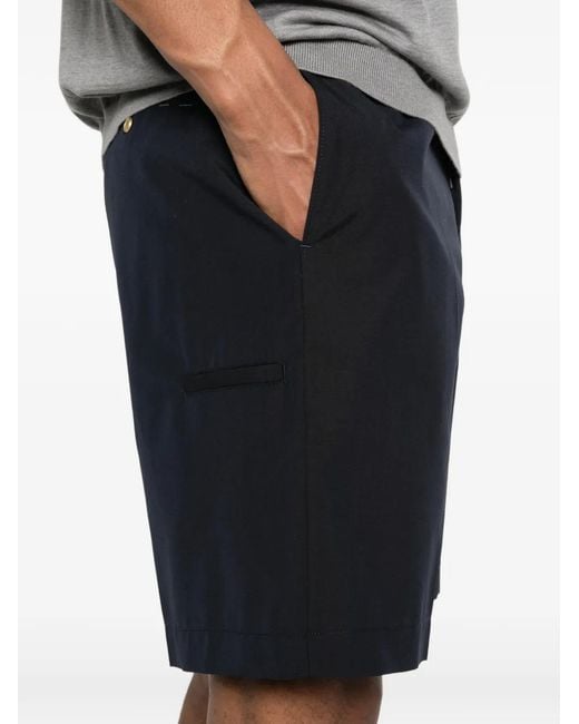 Grayed Blue Shorts for men