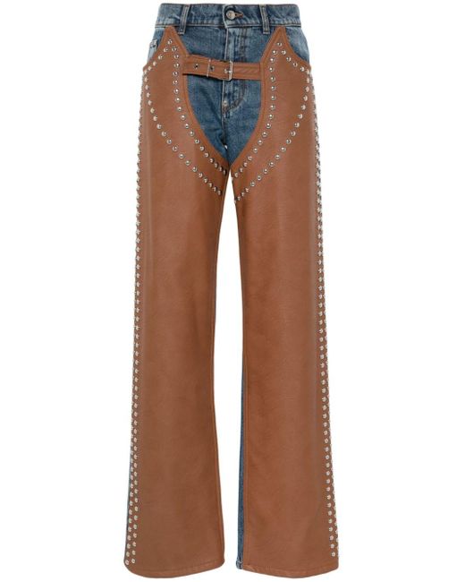 Jean Chaps Stella McCartney en coloris Blue