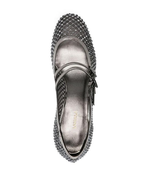 Le Silla Gray 50Mm Gilda Pumps