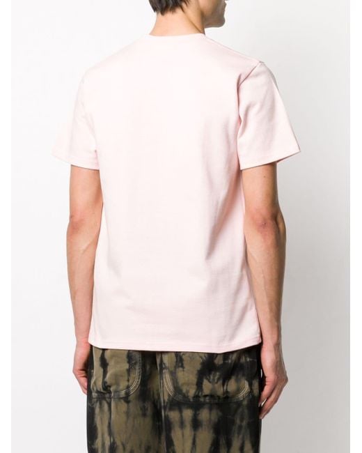 CASABLANCA Cotton Tennis Club T-shirt in Pink for Men - Save 52% - Lyst