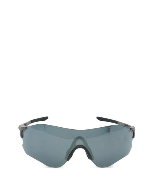 Oakley Gray Evzero Path Geometric-Frame Sunglasses for men
