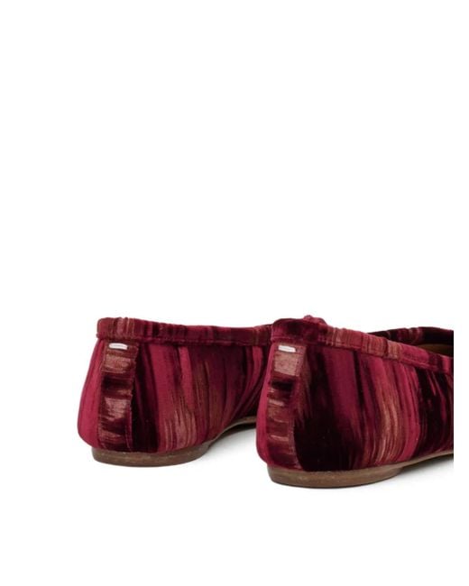 Maison Margiela Red Tabi Ballerina
