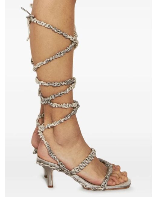 Isa Boulder White Roots Sandals
