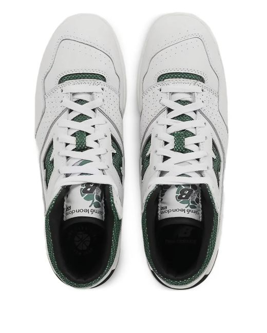 New Balance White 650R Sneakers
