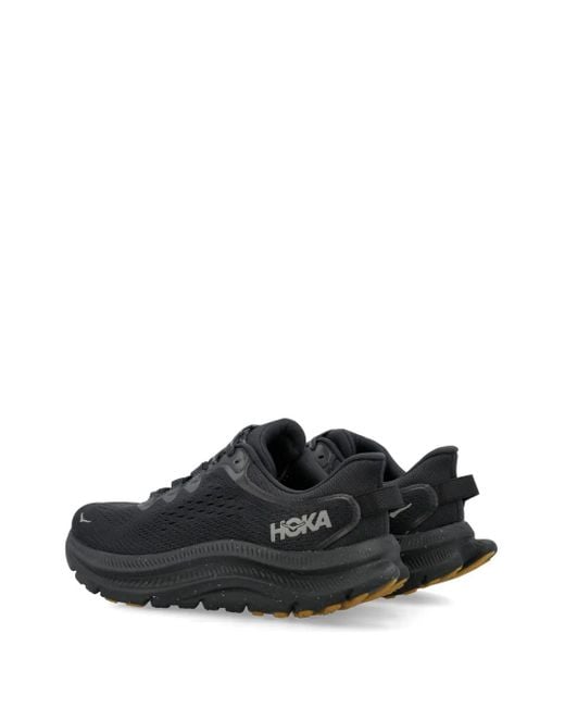 Hoka One One Black Kawana Mesh Sneakers