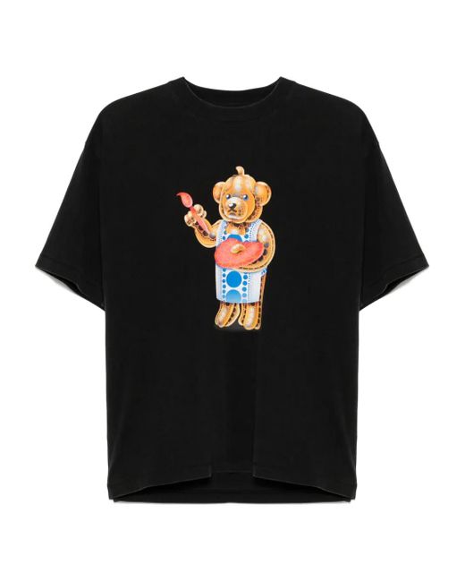 メンズ Market Infinity Bear Tシャツ Black