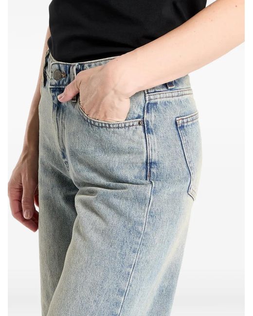 Guess Blue Knee-Length Denim Shorts