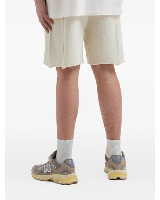 FIVE CM White Drawstring Panelled Shorts for men