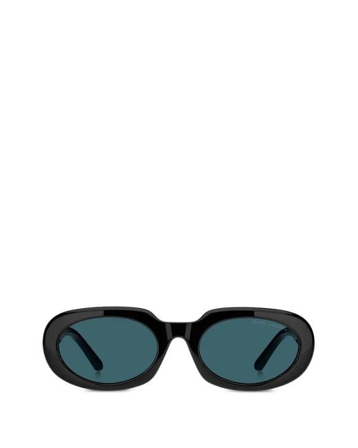 Marc Jacobs Green Oval-Frame Sunglasses