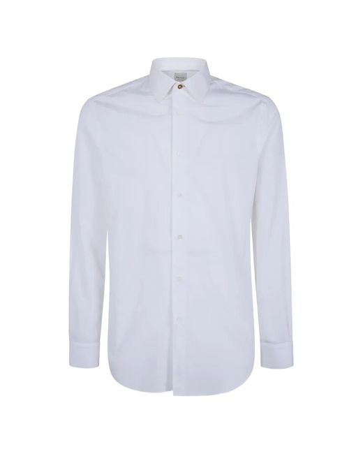 Camisa Con Botones Paul Smith de hombre de color White