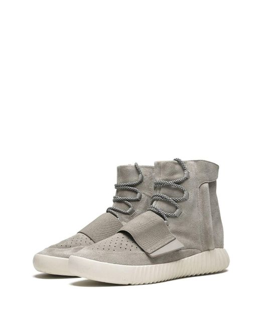 Yeezy Suede Yeezy 750 Boost High-top Sneakers in Grey (Gray) for Men - Lyst
