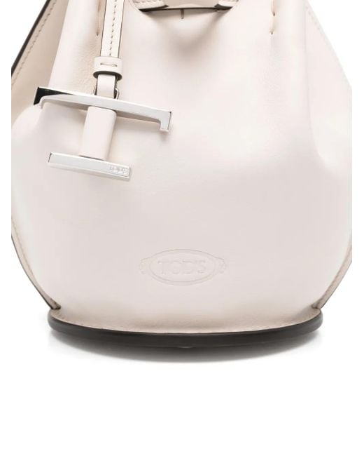 Borsa A Secchiello Buz Mini di Tod's in White