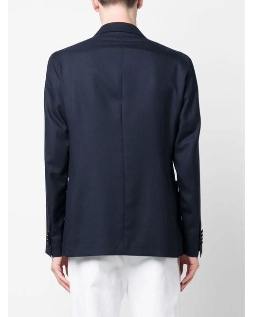 Tagliatore Blue Double-breasted Jacket for men