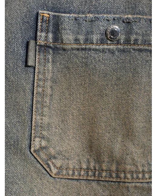 Haikure Gray Nelson Denim Shirt for men