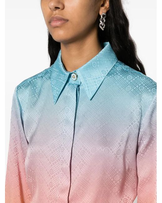 Casablanca Pink Pastel Gradient Shirt