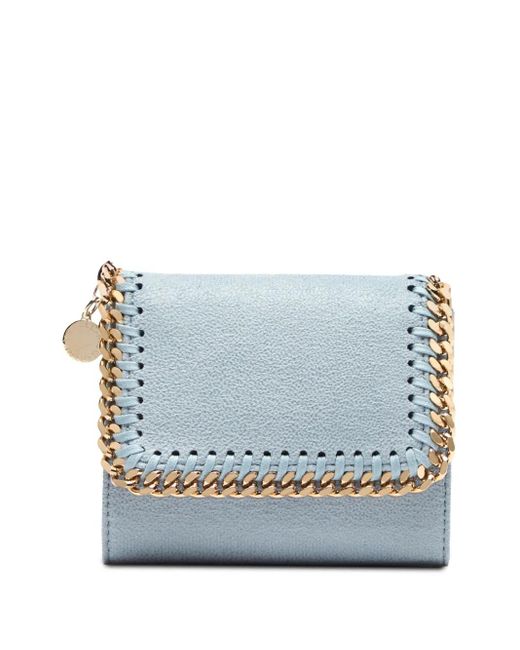 Cartera texturizada Stella McCartney de color Blue