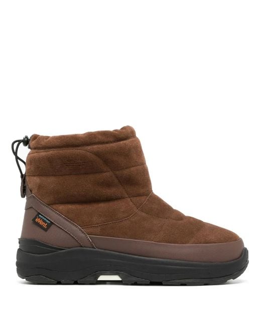 Suicoke Brown Bower Suede Snow Boots