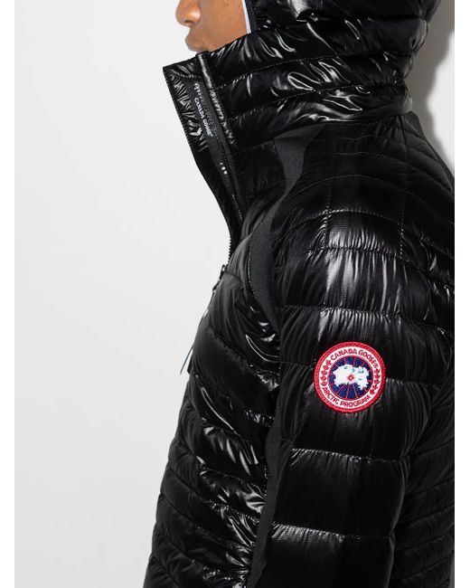 Canada Goose Black Hybridge Lite Quilted Shell Jacket