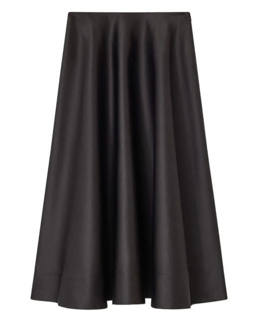 Ganni Black Skirt