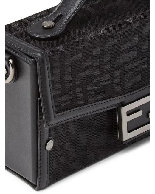Fendi Black Soft Trunk Shoulder Bag