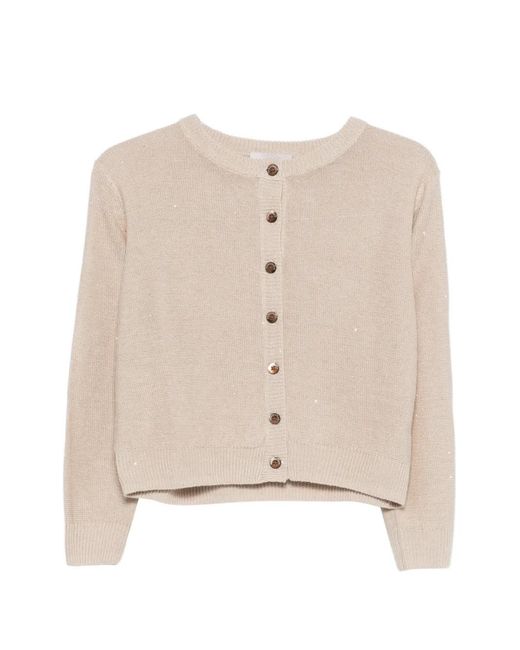 Hemisphere Natural Buttoned Cardigan