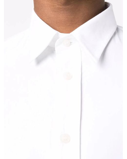 DIESEL White S-Ben-Cl Cotton Shirt for men