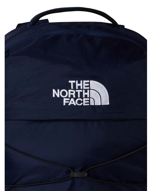 The North Face Blue Logo-Detail Backpack