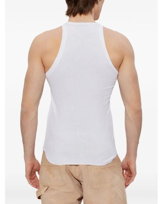 DSquared² White Cut-Out Vest for men