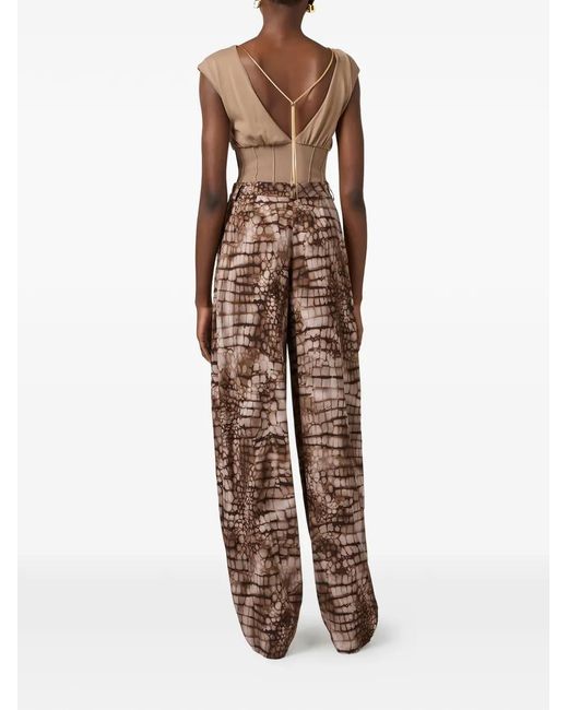 Elisabetta Franchi Natural Bodysuit