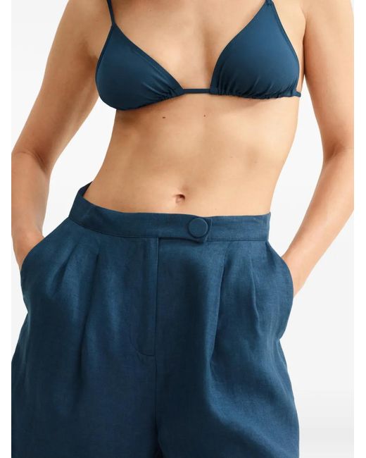 Eres Blue Plaisant Bermuda Shorts