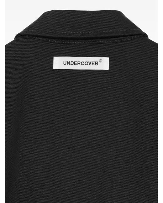 Undercover Klassische Hemdjacke in Black für Herren