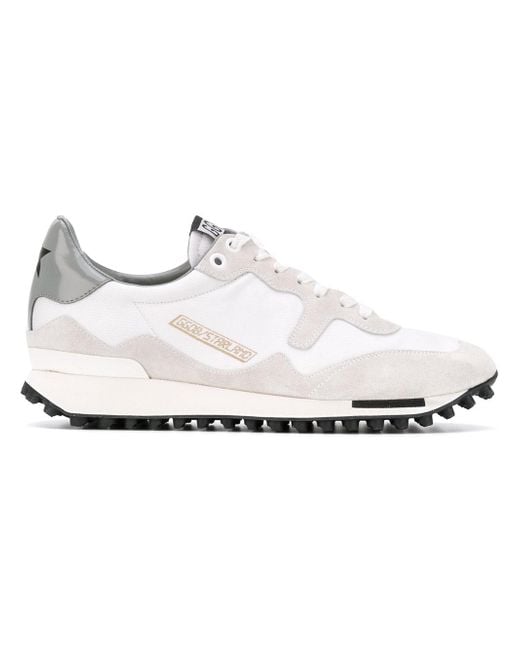 Golden Goose Deluxe Brand White Starland Sneakers