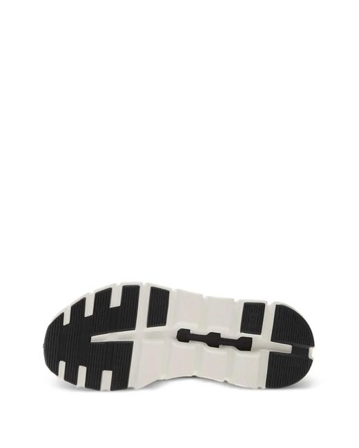 On Shoes White Cloud 6 Logo Sneakers