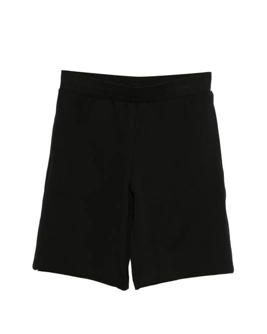 EA7 Shorts Mit Logo-Patch in Black für Herren