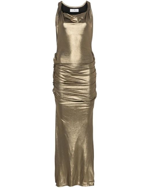Vivienne Westwood Metallic Liz Maxi Dress