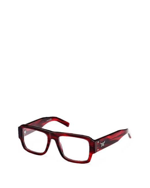 MCM Red Square-Frame Glasses for men