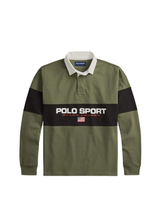 Polo Ralph Lauren Green Polo À Logo Imprimé for men