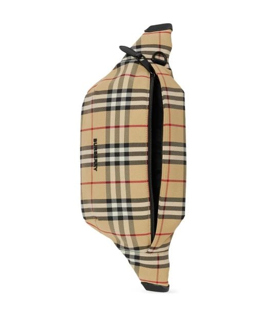 Burberry Sonny Leren Heuptas in het Brown voor heren