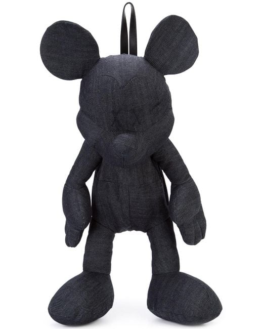 Christopher Raeburn Blue X Disney Mickey Mouse Denim Backpack for men