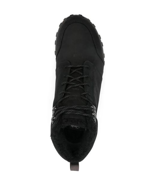 Clarks Black Trek Up Ankle Boots for men
