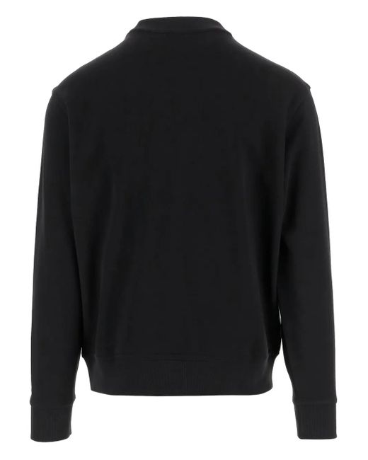 Boss Black Cotton Sweatshirt for men