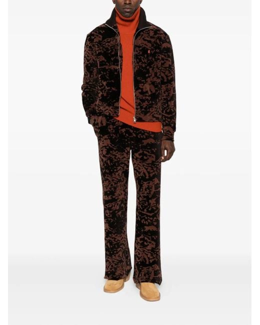 Etudes Studio Black Velour Track Jacket