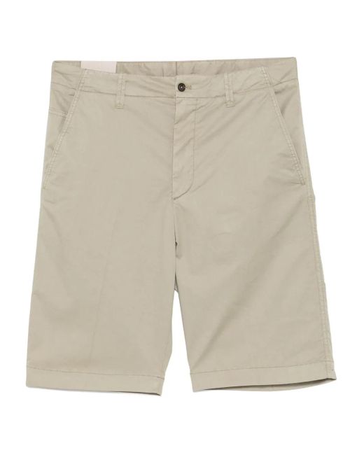 Corneliani White Cotton-Blend Shorts for men