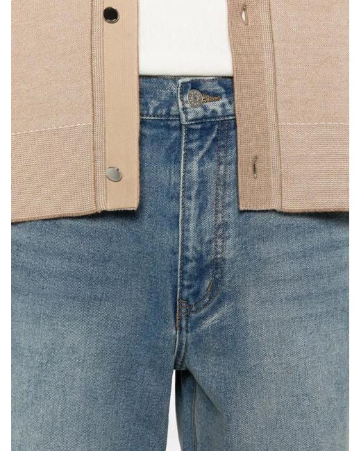 DUNST Blue Cotton Jeans for men