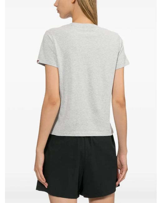 AAPE BY A BATHING AP Gray Heart Logo T-Shirt