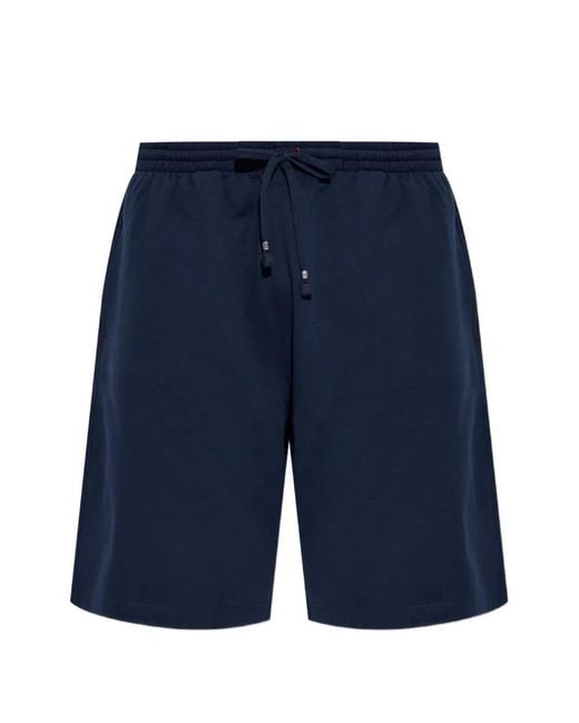 DIESEL Blue Lucas-D-Core Drawstring Shorts for men